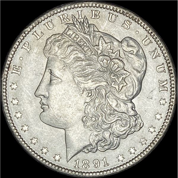 1891 Silver Morgan Dollar UNCIRCULATED