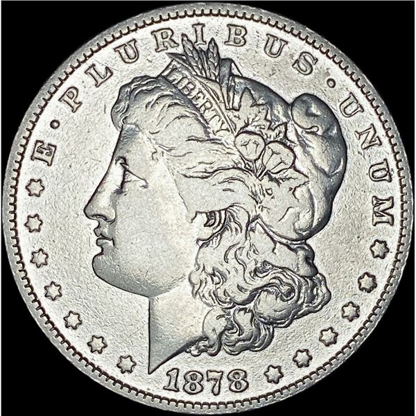 1878 8TF Silver Morgan Dollar LIGHTLY CIRCULATED