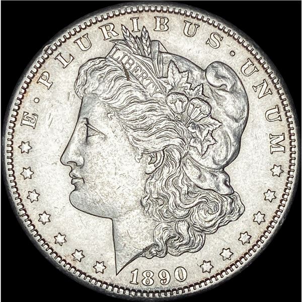 1890-S Silver Morgan Dollar CHOICE AU