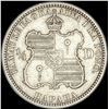 Image 2 : 1883 Hawaii Silver 1/4 Dollar CLOSELY UNCIRCULATED
