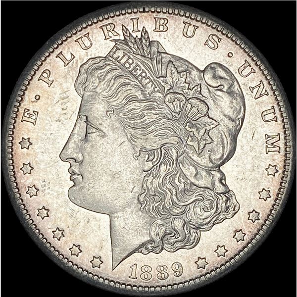 1889-S Silver Morgan Dollar CHOICE AU