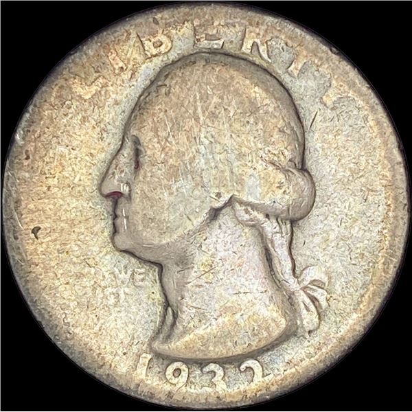 1932-D Silver Washington Quarter NICELY CIRCULATED