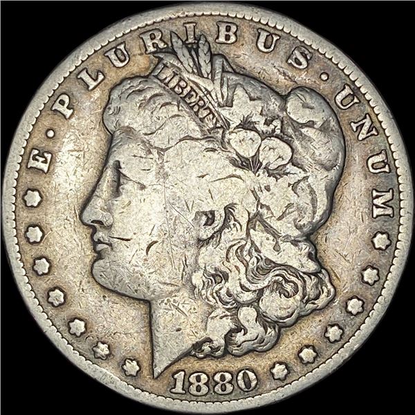1880-CC Silver Morgan Dollar NICELY CIRCULATED