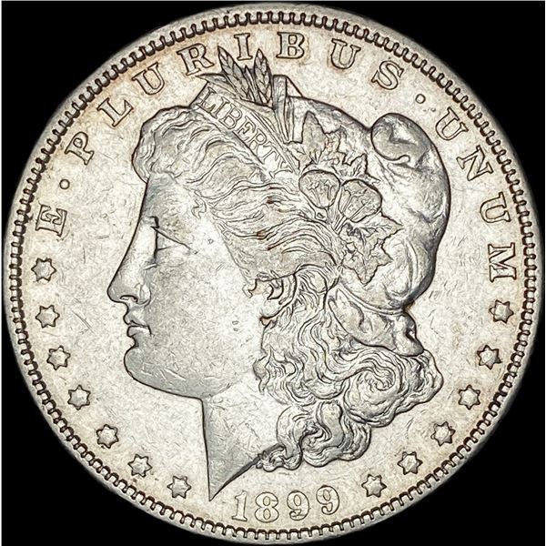 1899 Morgan Silver Dollar NEARLY UNCIRCULATED