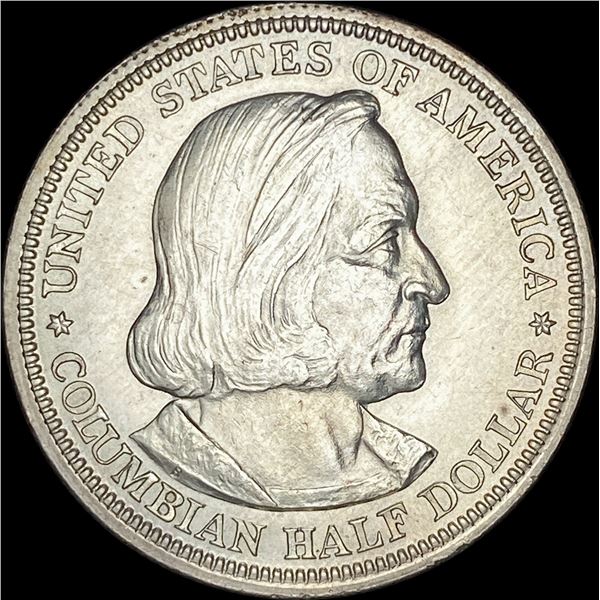 1892 Silver Columbian Expo Half Dollar UNCIRCULATED