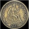 Image 1 : 1857-O Seated Liberty Half Dime CLOSELY UNCIRCULATED