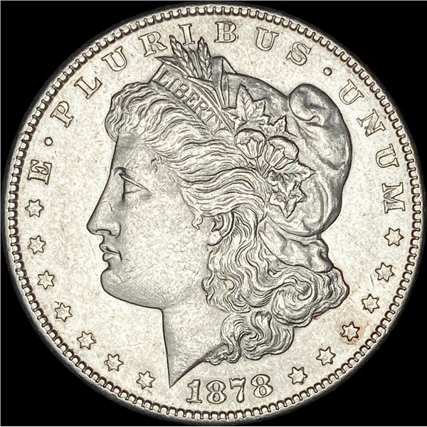 1878-S Silver Morgan Dollar CHOICE AU