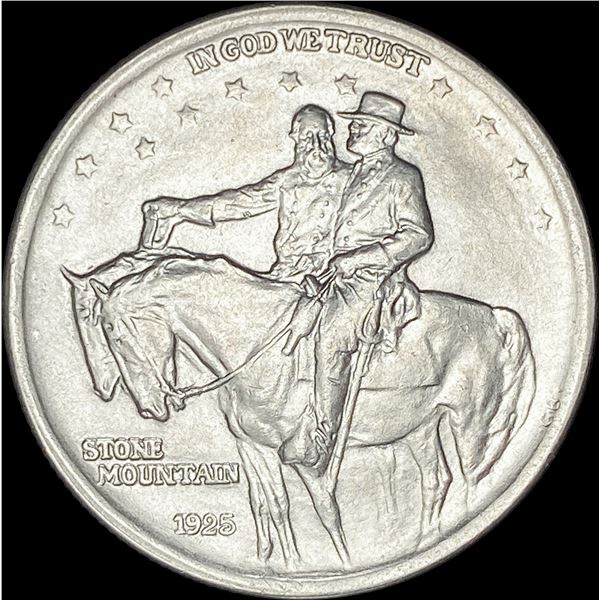 1925 Stone Mountain Half Dollar CLOSELY UNCIRCULATED