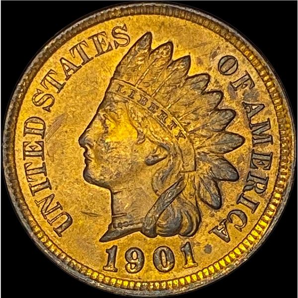 1901 Indian Head Cent CHOICE BU