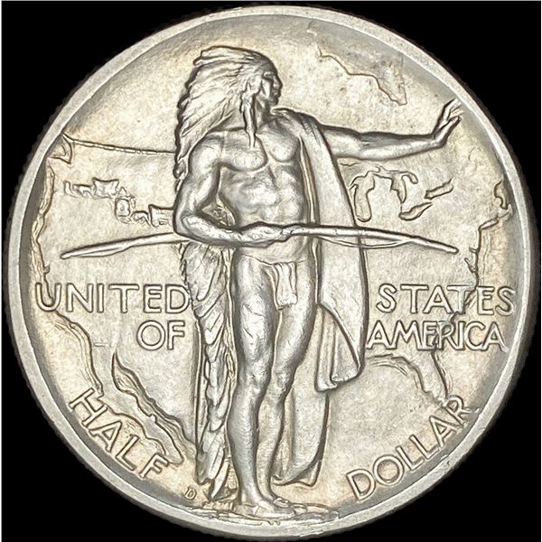 1938-D Silver Oregon Trail Half Dollar CHOICE BU