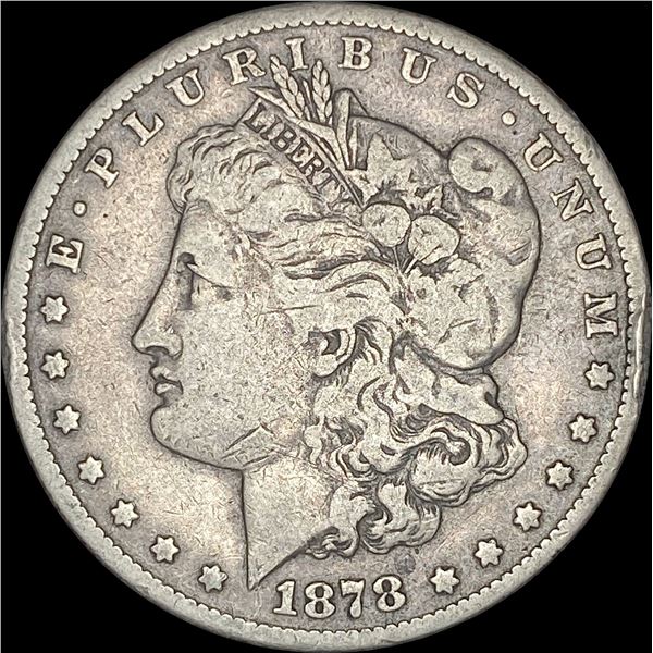 1878-CC Silver Morgan Dollar LIGHTLY CIRCULATED