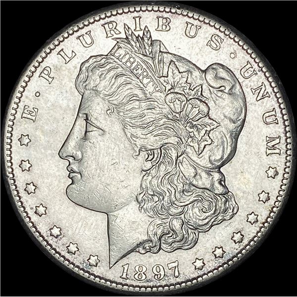 1897-S Silver Morgan Dollar CLOSELY UNCIRCULATED