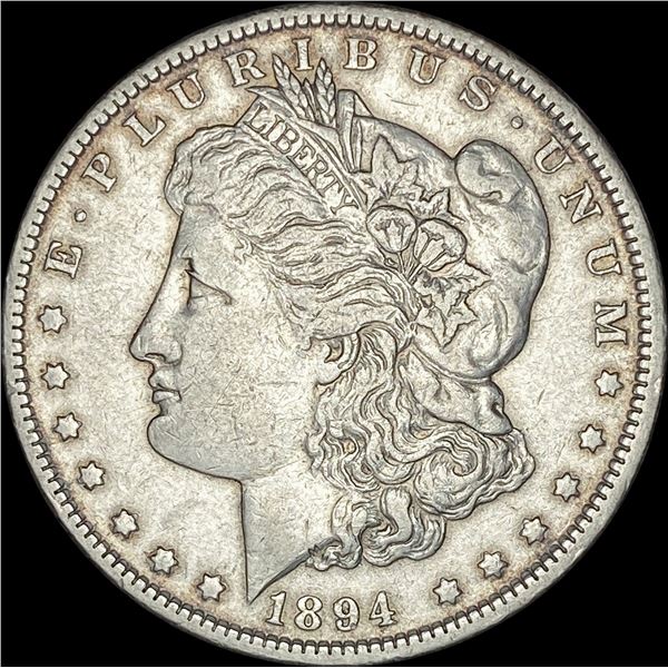 1894-O Morgan Silver Dollar NEARLY UNCIRCULATED