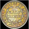 Image 2 : 1853 Arrows Seated Liberty Half Dime CLOSELY UNCIRCULATED