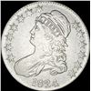 Image 1 : 1824 Capped Bust Half Dollar LIGHTLY CIRCULATED