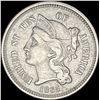 Image 1 : 1865 Nickel Three-Cent Piece CLOSELY UNCIRCULATED