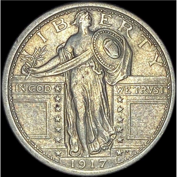 1917 Type 1 Standing Liberty Quarter CLOSELY UNCIRCULATED