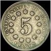 Image 2 : 1867 Shield Nickel NEARLY UNCIRCULATED
