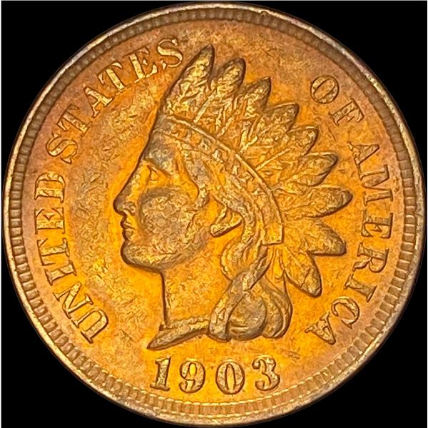 1903 RB Indian Head Cent CLOSELY UNCIRCULATED