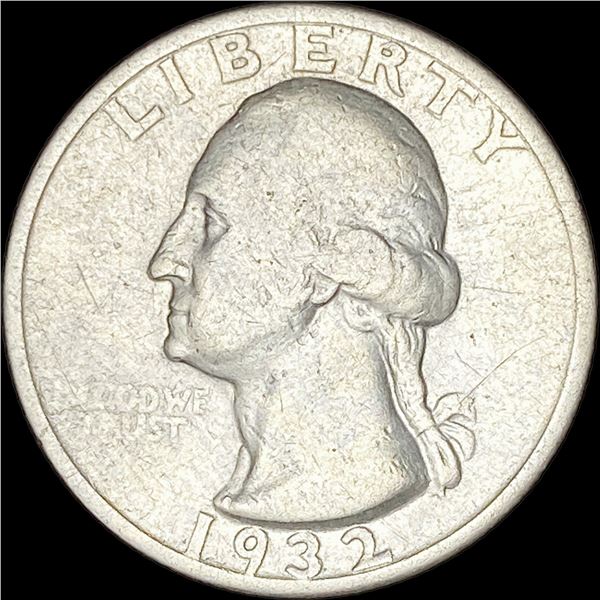 1932-S Silver Washington Quarter NICELY CIRCULATED