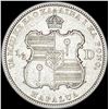 Image 2 : 1883 Silver Hawaiian 1/2 Dollar CLOSELY UNCIRCULATED