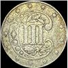 Image 2 : 1862 Silver Three-Cent Piece LIGHTLY CIRCULATED