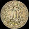 Image 2 : 1857 Silver Three-Cent Piece NEARLY UNCIRCULATED