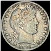 Image 1 : 1901 Silver Barber Half Dollar NICELY CIRCULATED