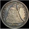 Image 1 : 1878-CC Seated Liberty Quarter Dollar CLOSELY UNCIRCULATED