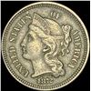 Image 1 : 1872 Nickel Three-Cent Piece CLOSELY UNCIRCULATED