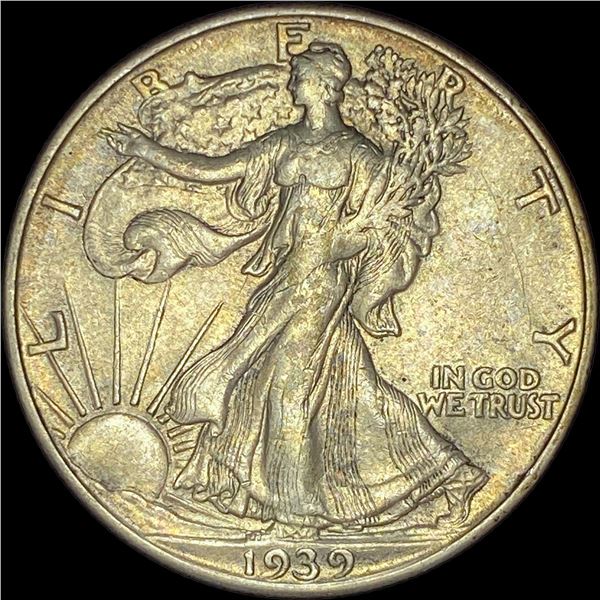 1939-D Walking Liberty Half Dollar CLOSELY UNCIRCULATED