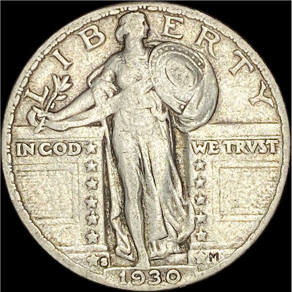 1930-S Standing Liberty Quarter NEARLY UNCIRCULATED
