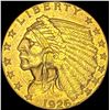 Image 1 : 1926 Indian Head Gold $2.50 Quarter Eagle UNCIRCULATED
