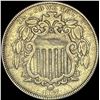 Image 1 : 1867 Shield Nickel NEARLY UNCIRCULATED