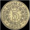Image 2 : 1867 Shield Nickel NEARLY UNCIRCULATED