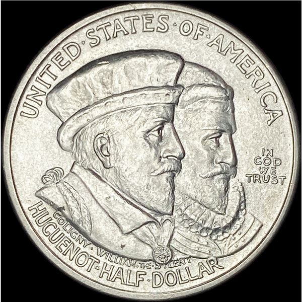 1924 Silver Huguenot Half Dollar UNCIRCULATED