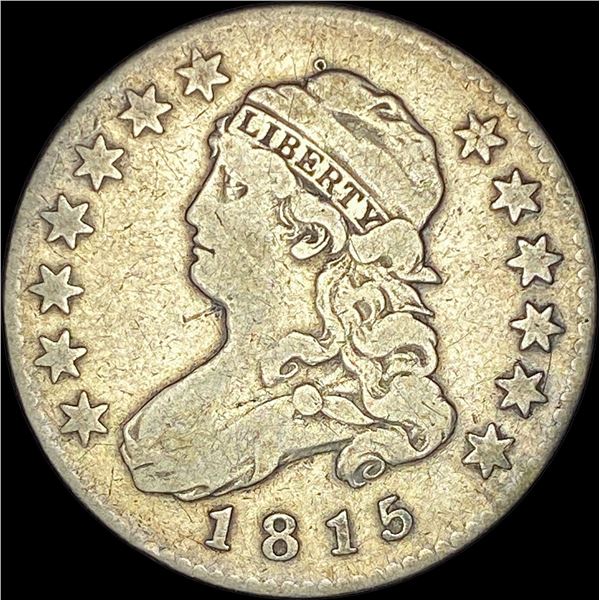1815 Silver Capped Bust Quarter HIGH GRADE