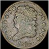 Image 1 : 1828 Classic Head Half Cent NICELY CIRCULATED