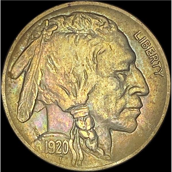 1920-D Toned Buffalo Nickel UNCIRCULATED