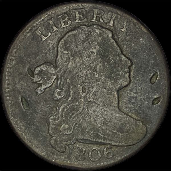 1806 Draped Bust Large Cent NICELY CIRCULATED