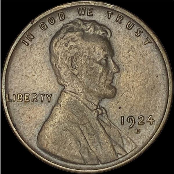 1924-D Lincoln Wheat Cent CLOSELY UNCIRCULATED