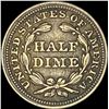 Image 2 : 1855 Seated Liberty Half Dime NEARLY UNCIRCULATED