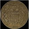 Image 1 : 1866 Bronze Two-Cent Piece NEARLY UNCIRCULATED
