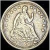 Image 1 : 1854 Arrows Seated Liberty Half Dime LIGHTLY CIRCULATED