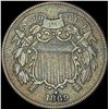 Image 1 : 1869 Bronze Two-Cent Piece ABOUT UNCIRCULATED
