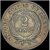 Image 2 : 1869 Bronze Two-Cent Piece ABOUT UNCIRCULATED