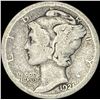 Image 1 : 1921-D Silver Mercury Dime NICELY CIRCULATED