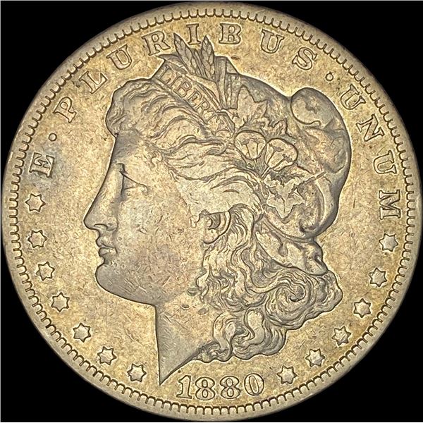 1880-CC Silver Morgan Dollar NEARLY UNCIRCULATED