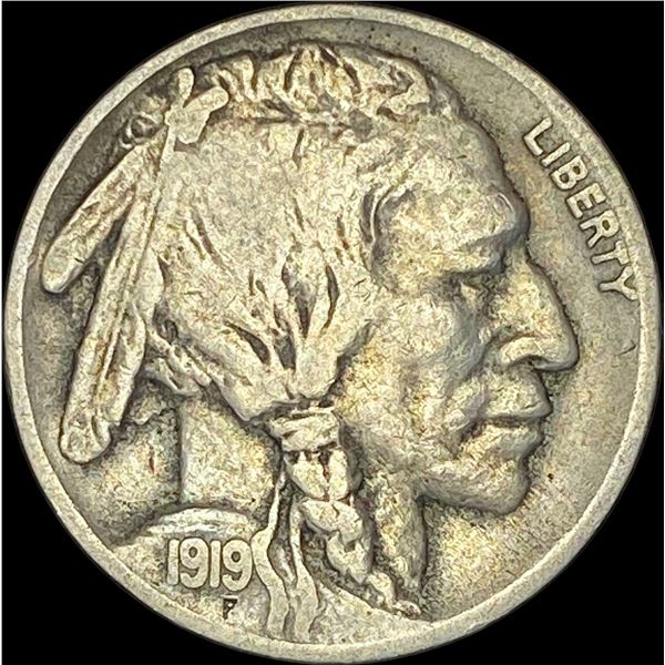 1919-S Buffalo Nickel LIGHTLY CIRCULATED
