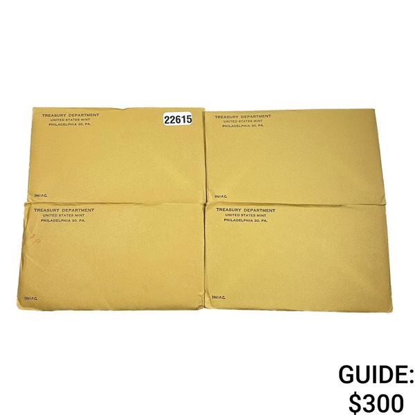 [4] 1961 US Mint Proof Sets